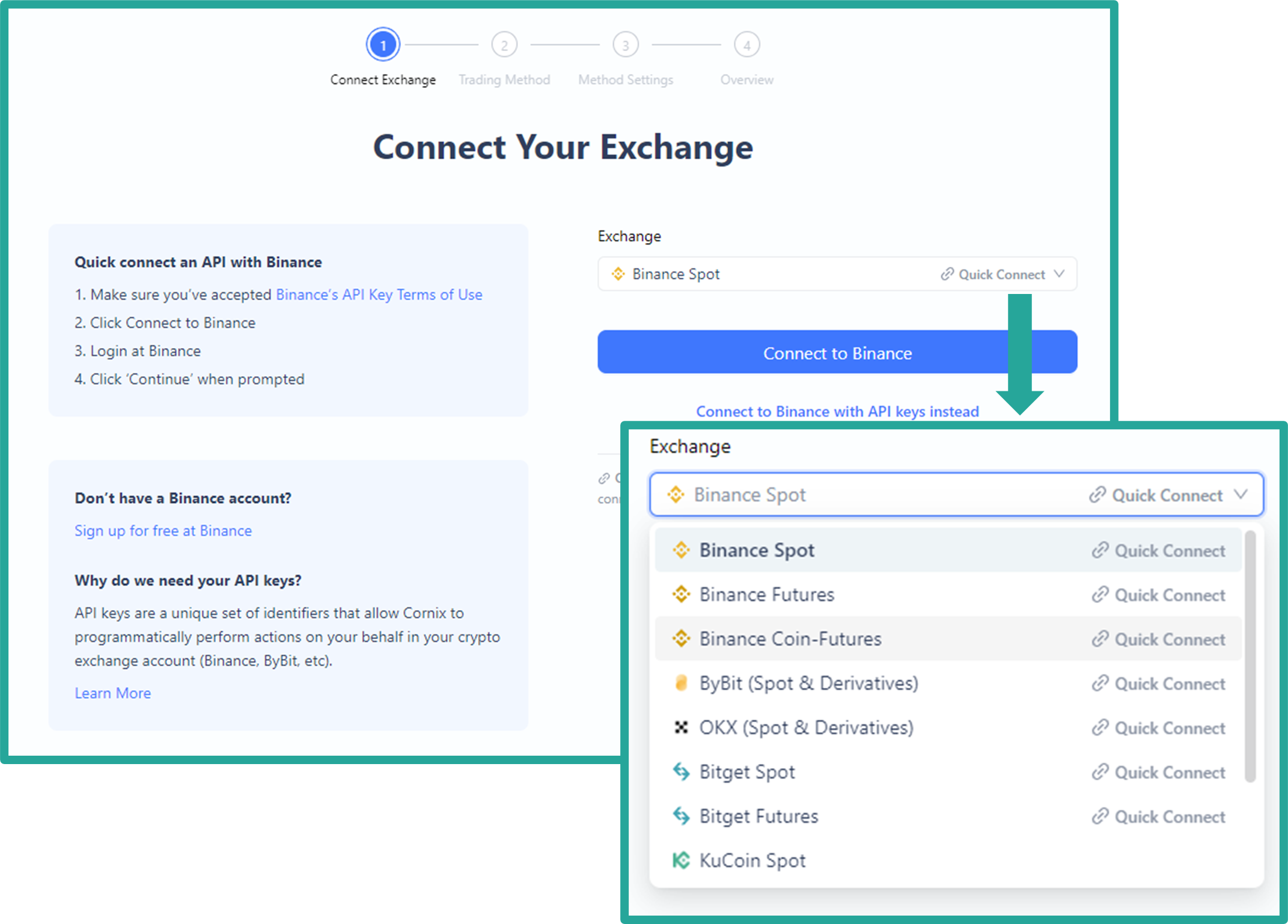 Connect Your Exchange