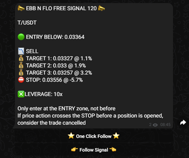 Follow Signal Example